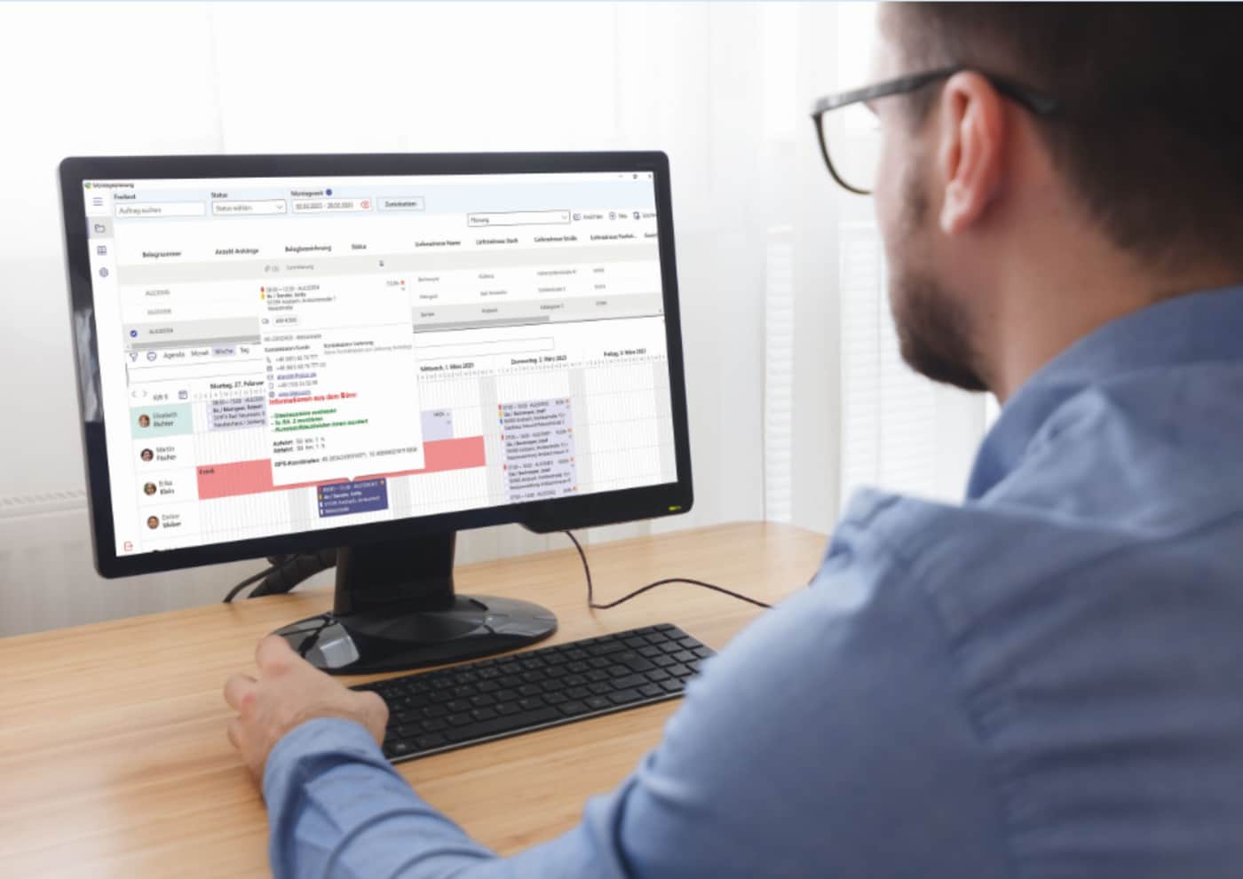 Klaes: “We offer customized support and tailor our training to the needs and expectations of each carpenter.” Sébastien Jantzem, Sales Manager for French-speaking countries.