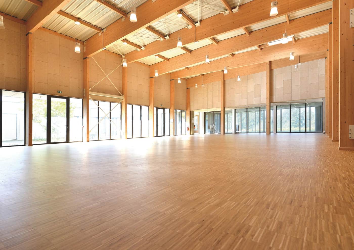 3rd prize Plastor Trophies: Parquets Pro company for the multi-purpose hall in Bessoncourt (90)