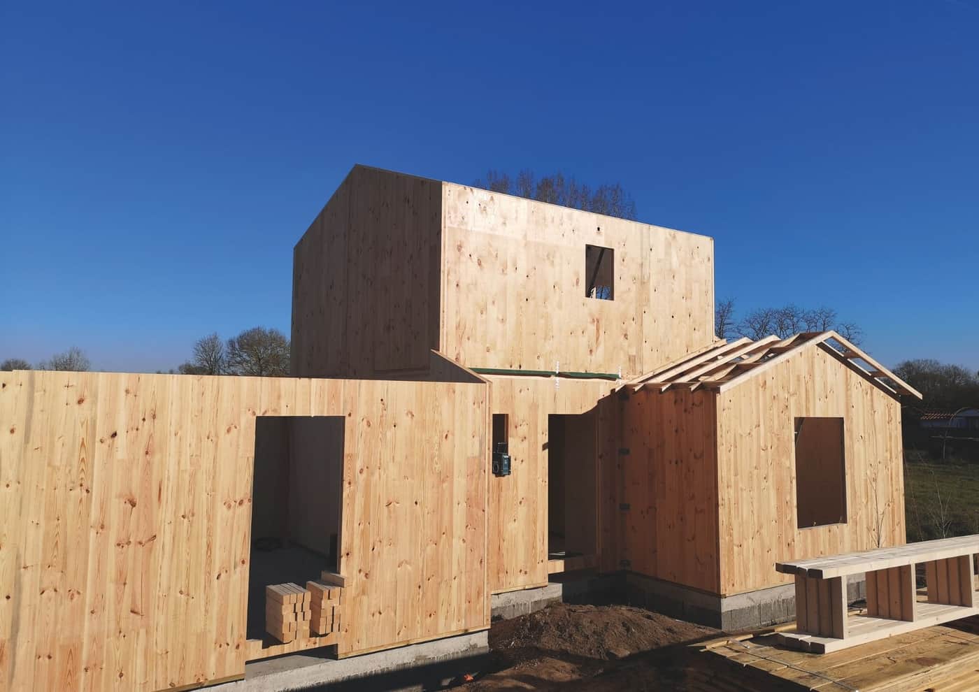 LCA delivers its first CLT house in Vendée