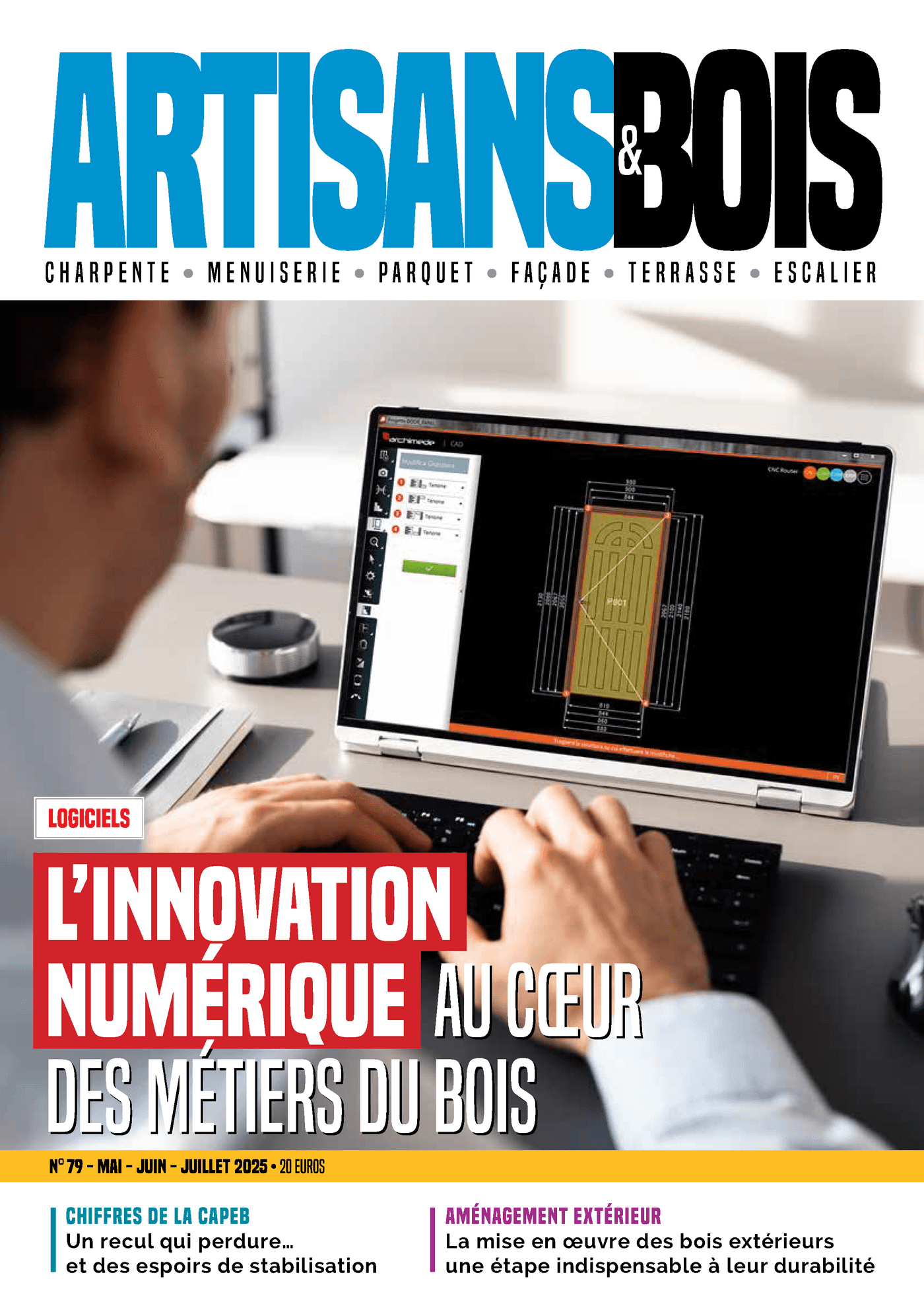 Couverture de Artisans & Bois n°79