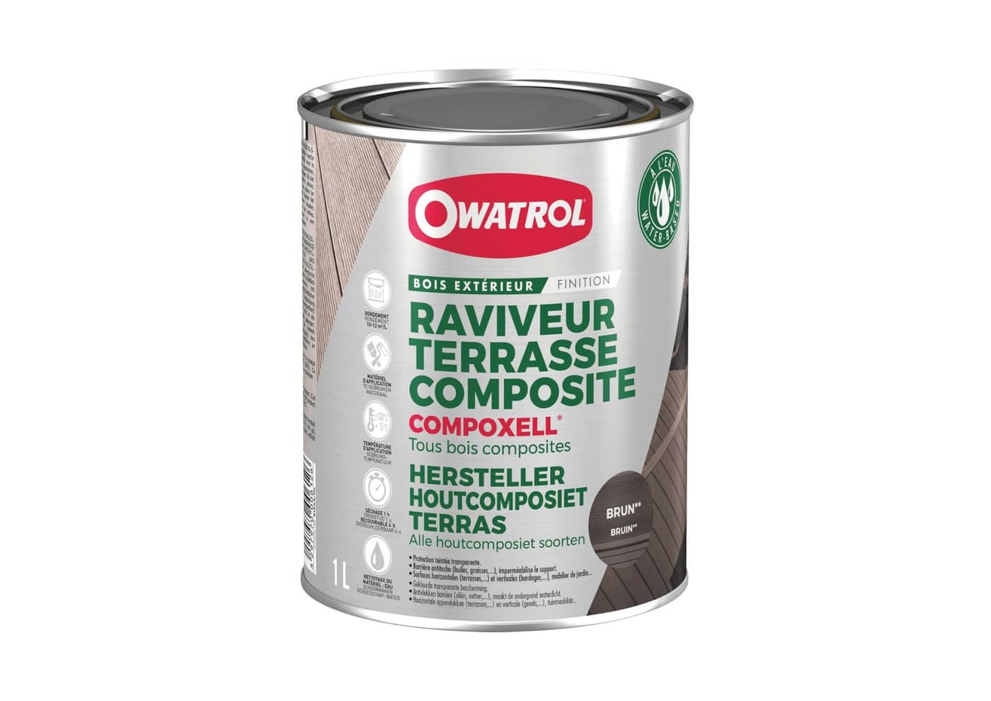 La finition pour supports composites Compoxell® de Durieu