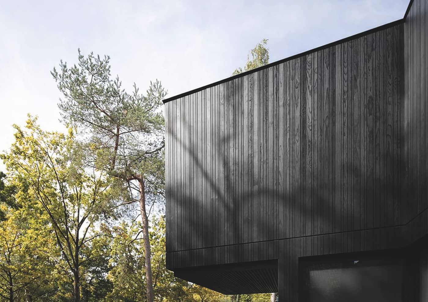 Kebony Clear black cladding