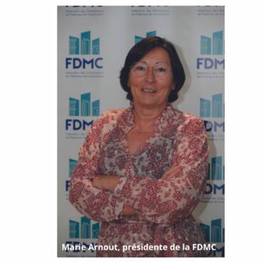 Marie Arnout, présidente de la FDMC